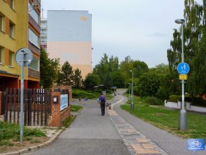 Trasa ŘE-HL ve Stodůlkách